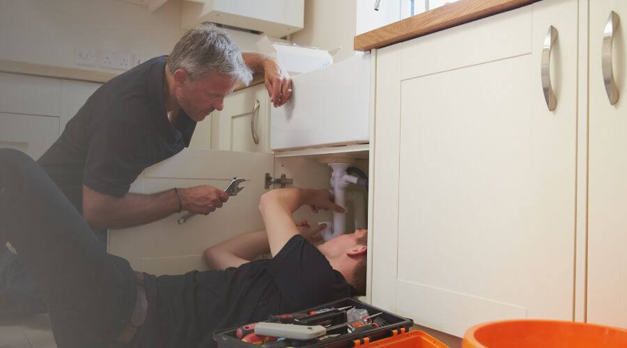 Professional burst pipe repair services in Barney, ND